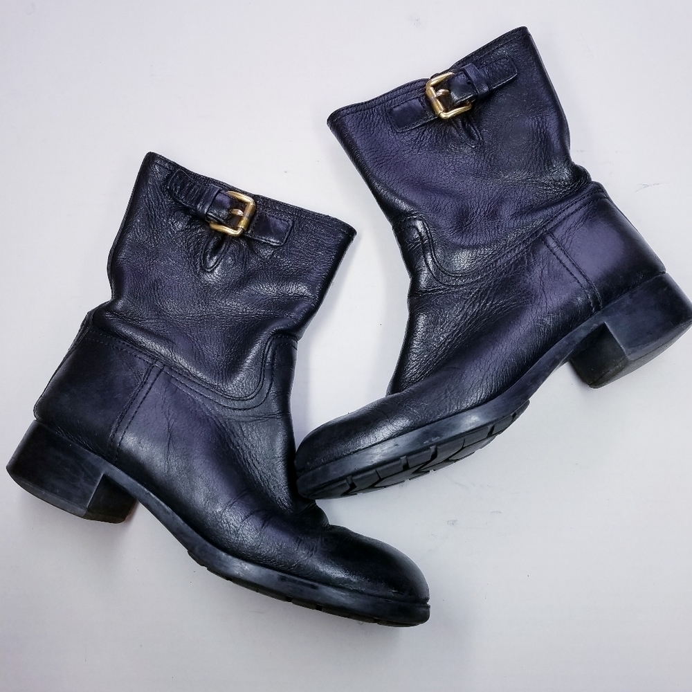 Prada | Soft Leather‎ Ankle Boots 37
